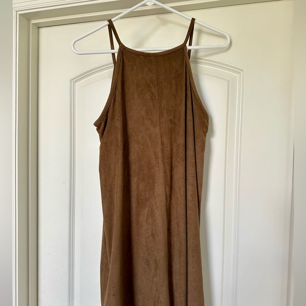 Maurice’s - Adorable Brown Suede Fringe Dress! - Picture 7 of 8